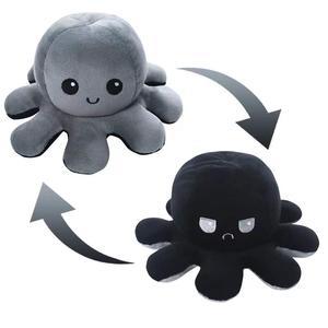 Plush Octopus Reversible Toy