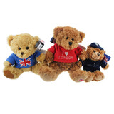 Custom Logo Plush Teddy Bear With T-shirt Promotional Gift
