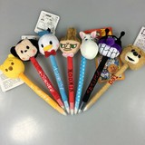 Cartoon Plush Pencil Cap Animal Pen Cover Children Gift
