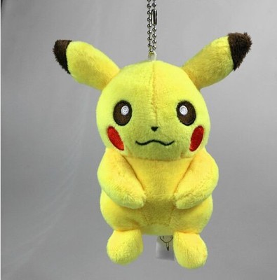 Wholesale Plush Stuffed Pikachu Keychain Toy Factory