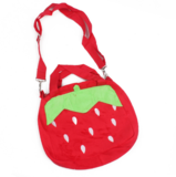 Plush Strawberry Backpack Shoulder Bag For Children