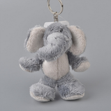Promotional Stuffed Plush Animal Elephant Keychain Toy