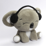 Wholesale Cute Australia Musical Koala Plush Toy With Earphone