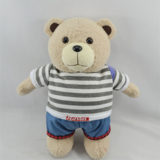 Wholesale Plush Mascot Bear Toy With T-shirt